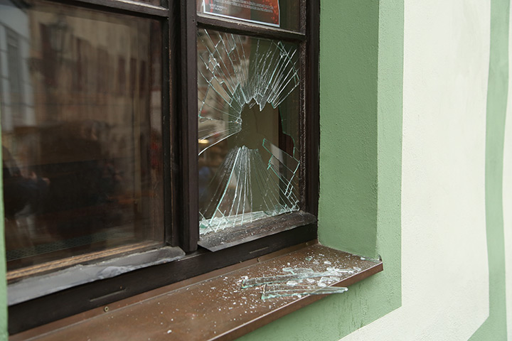 A2B Glass are able to board up broken windows while they are being repaired in Upper Norwood.